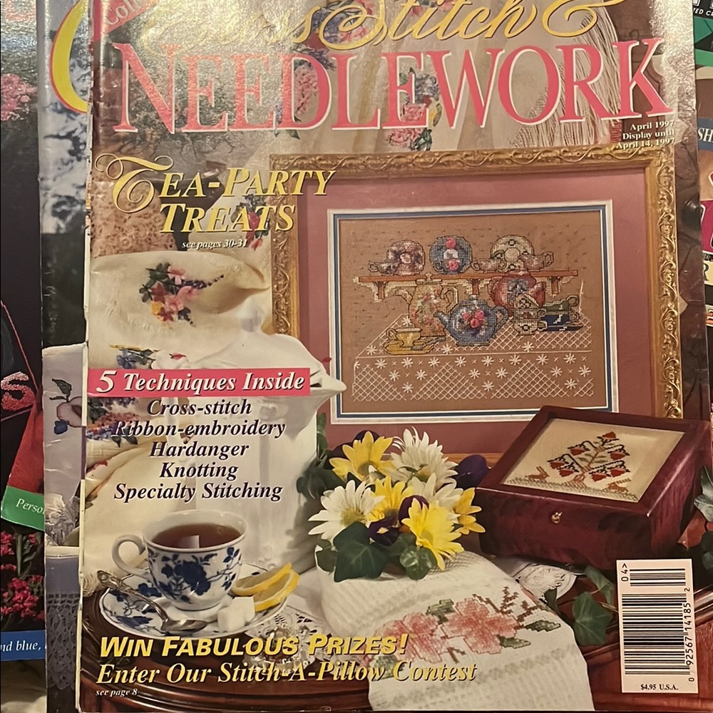Cross Stitch Needlework Magazine Collection - Picture 3 of 16